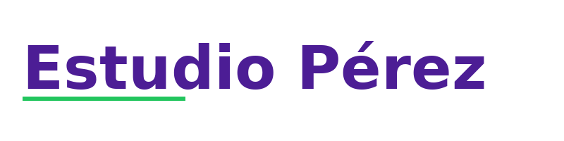 Estudio Pérez logo
